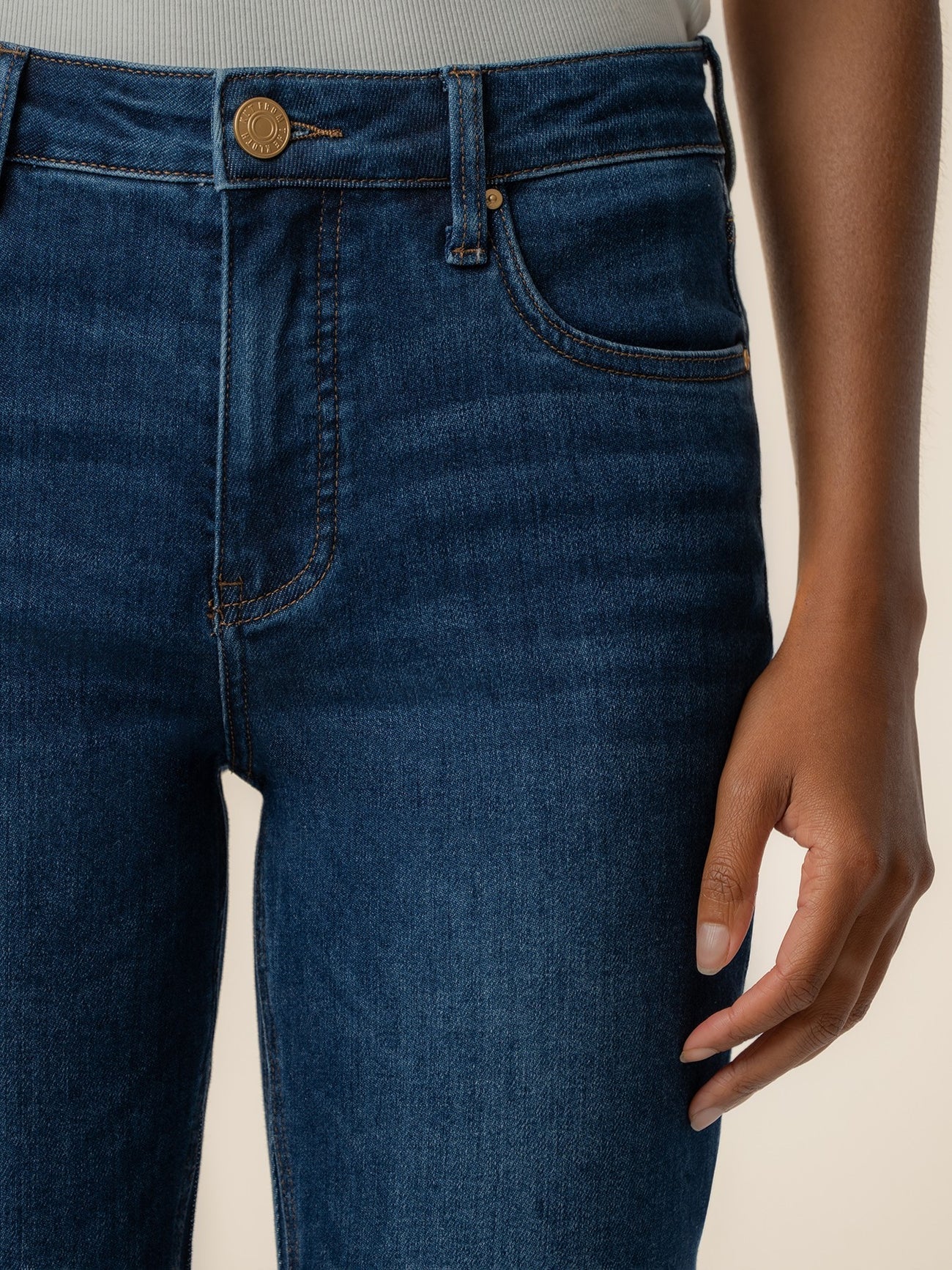 Kut Kelsey High Rise Ankle Flare Jeans