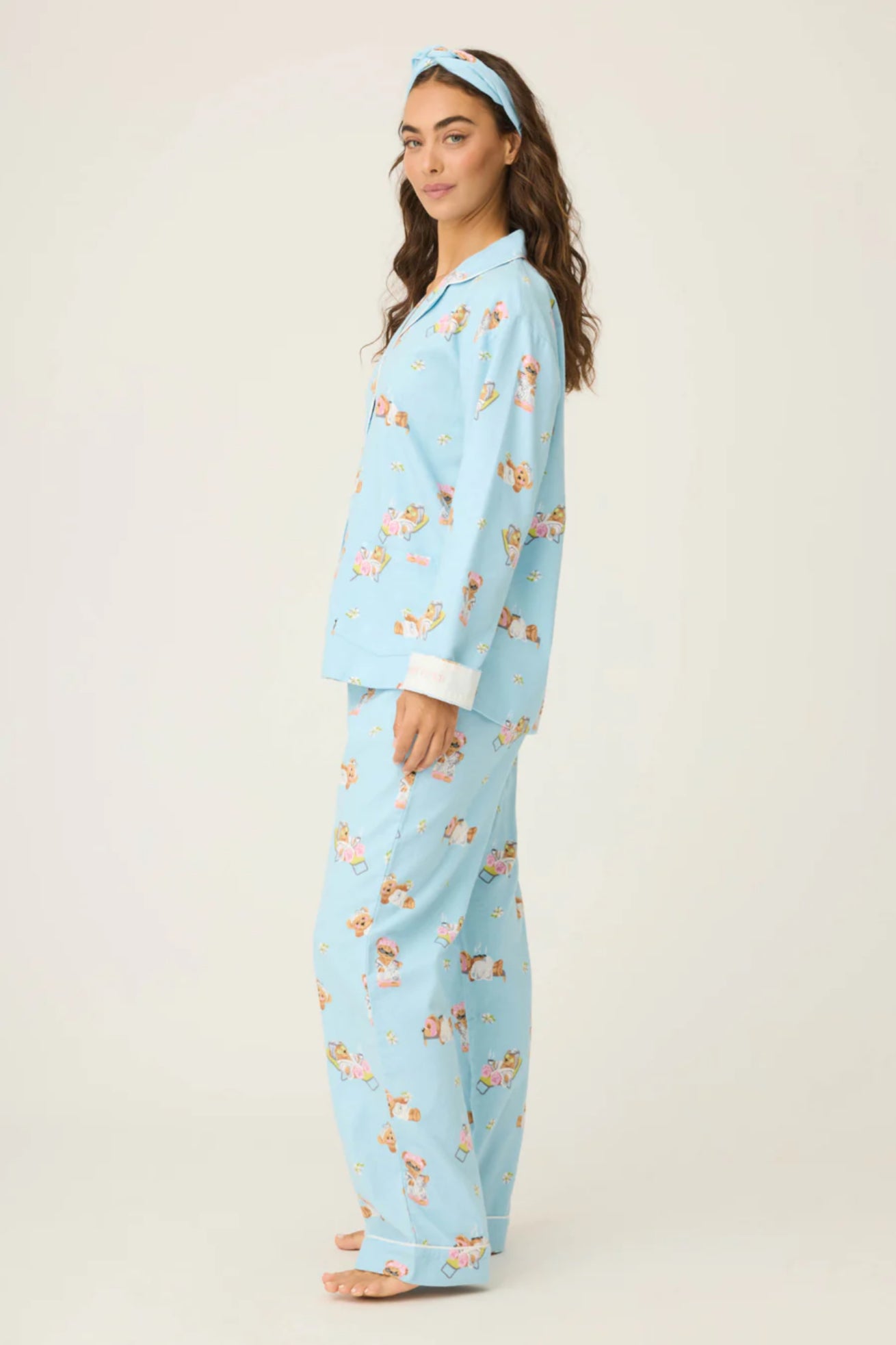 PJ Salvage Beary Cute Flannel Pj Set