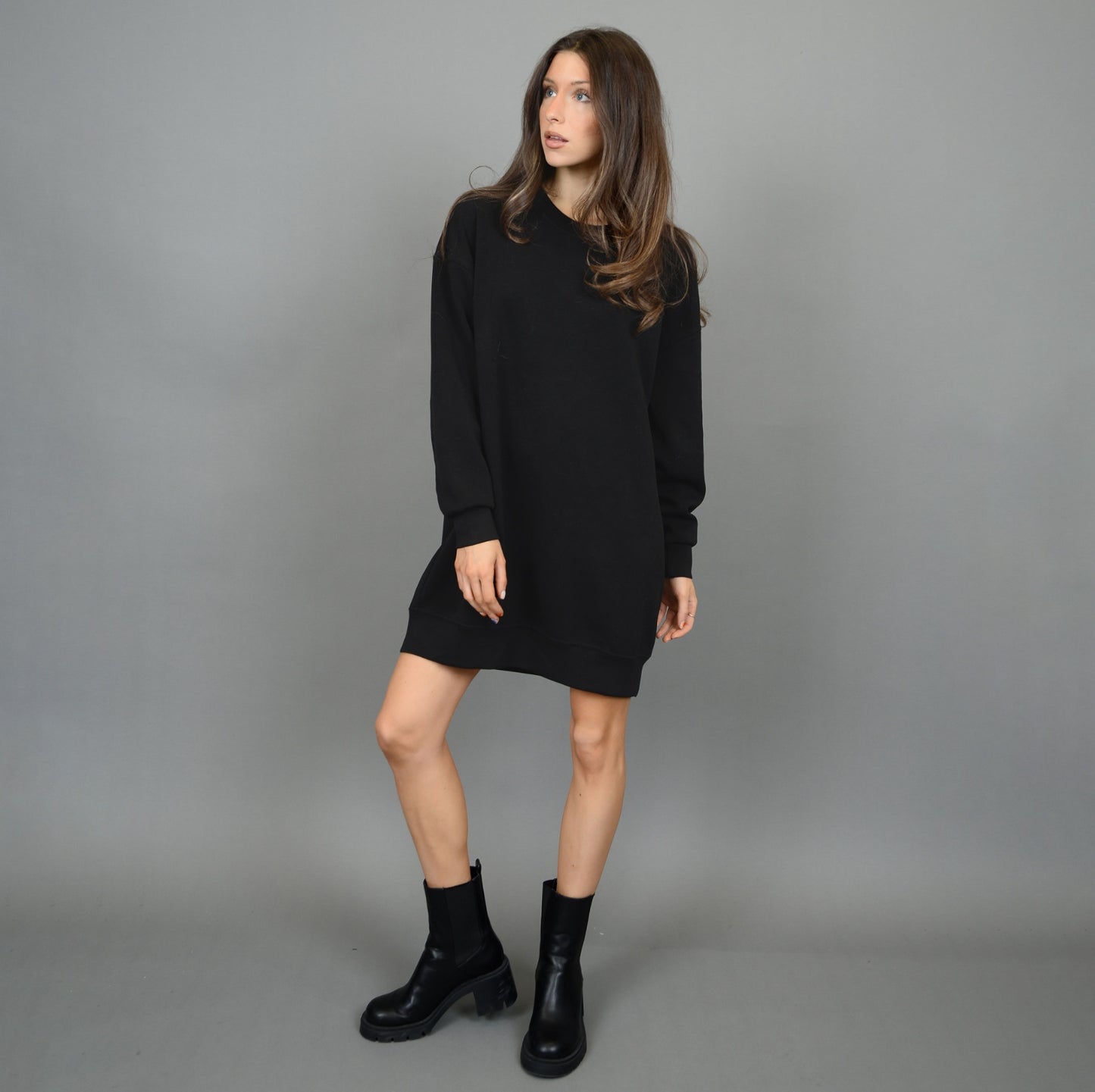 RD Style Lucis Crewneck Dress Black