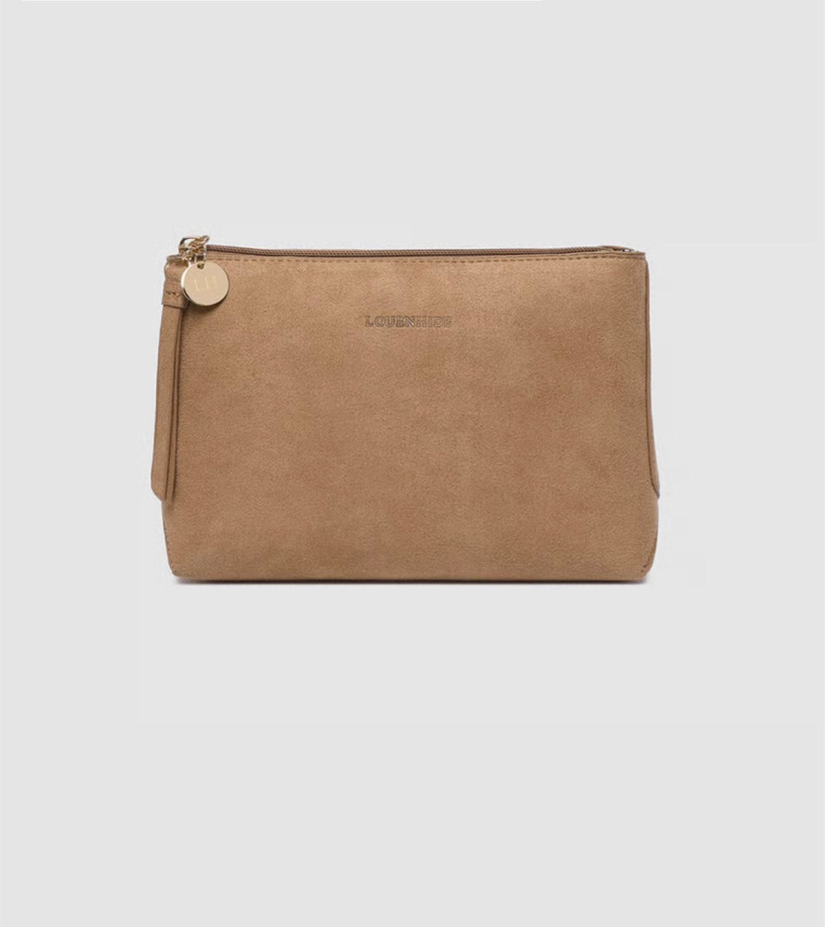 Louenhide Elke Tote & Everyday Pouch Set Suede Honey