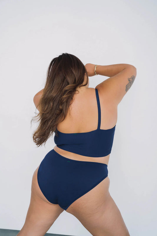 Huha Bikini Mineral Undies Navy