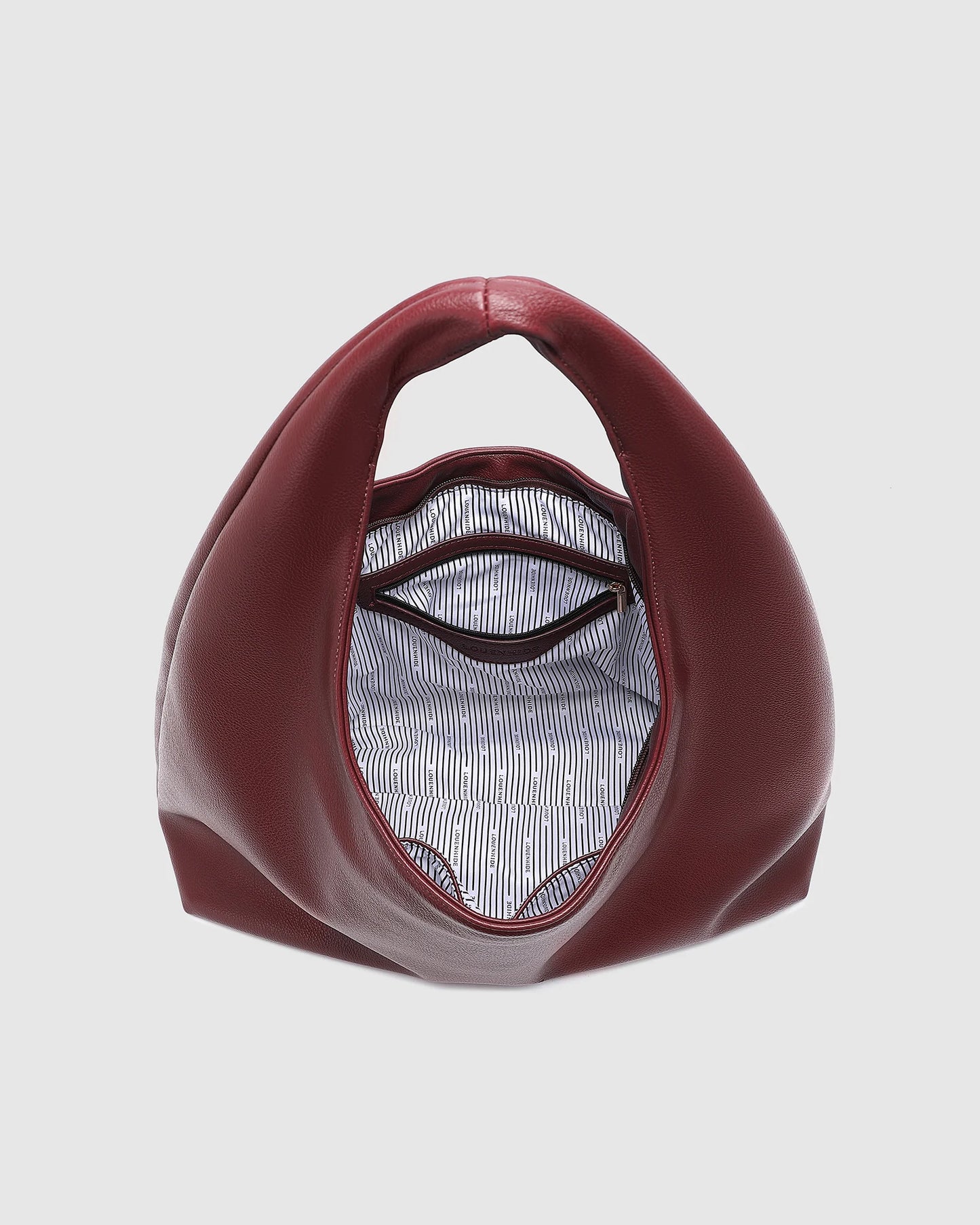 Louenhide Monaco Shoulder Bag Burgundy
