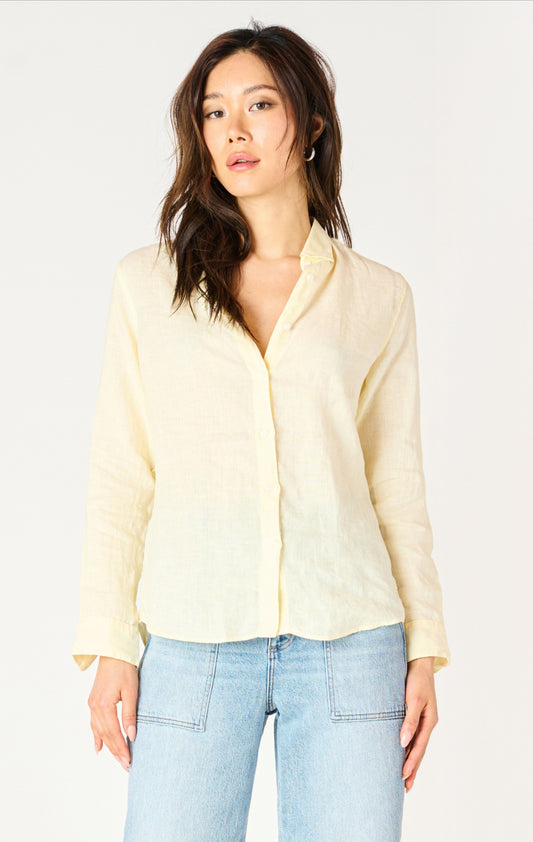 Dex Woven Blouse Lemon