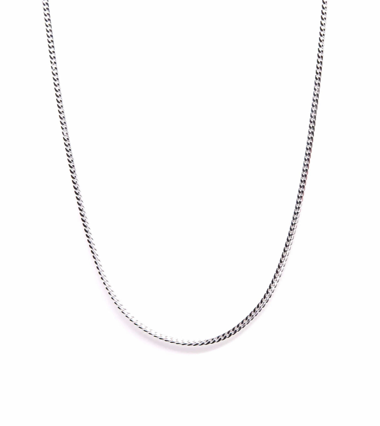 Eliasz and Ella Requisite Boxy Chain Necklace Silver