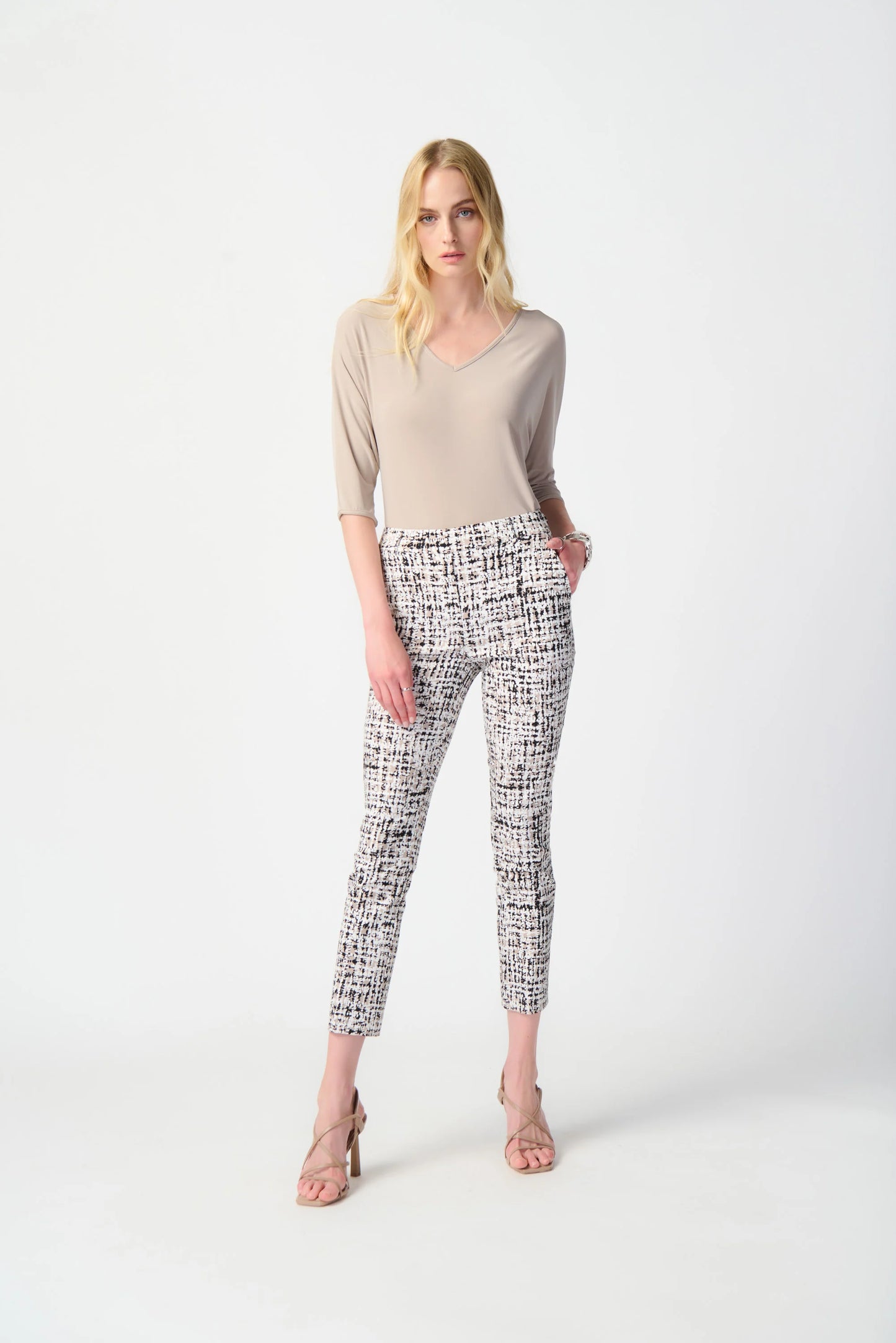 Abstract Print Millennium Pull-On Pants
241189