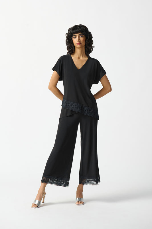 Silky Knit Pull-On Culotte Pants
242134