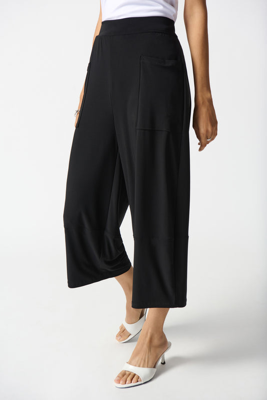 Silky Knit Culotte with Soft Contour Waistband
242104