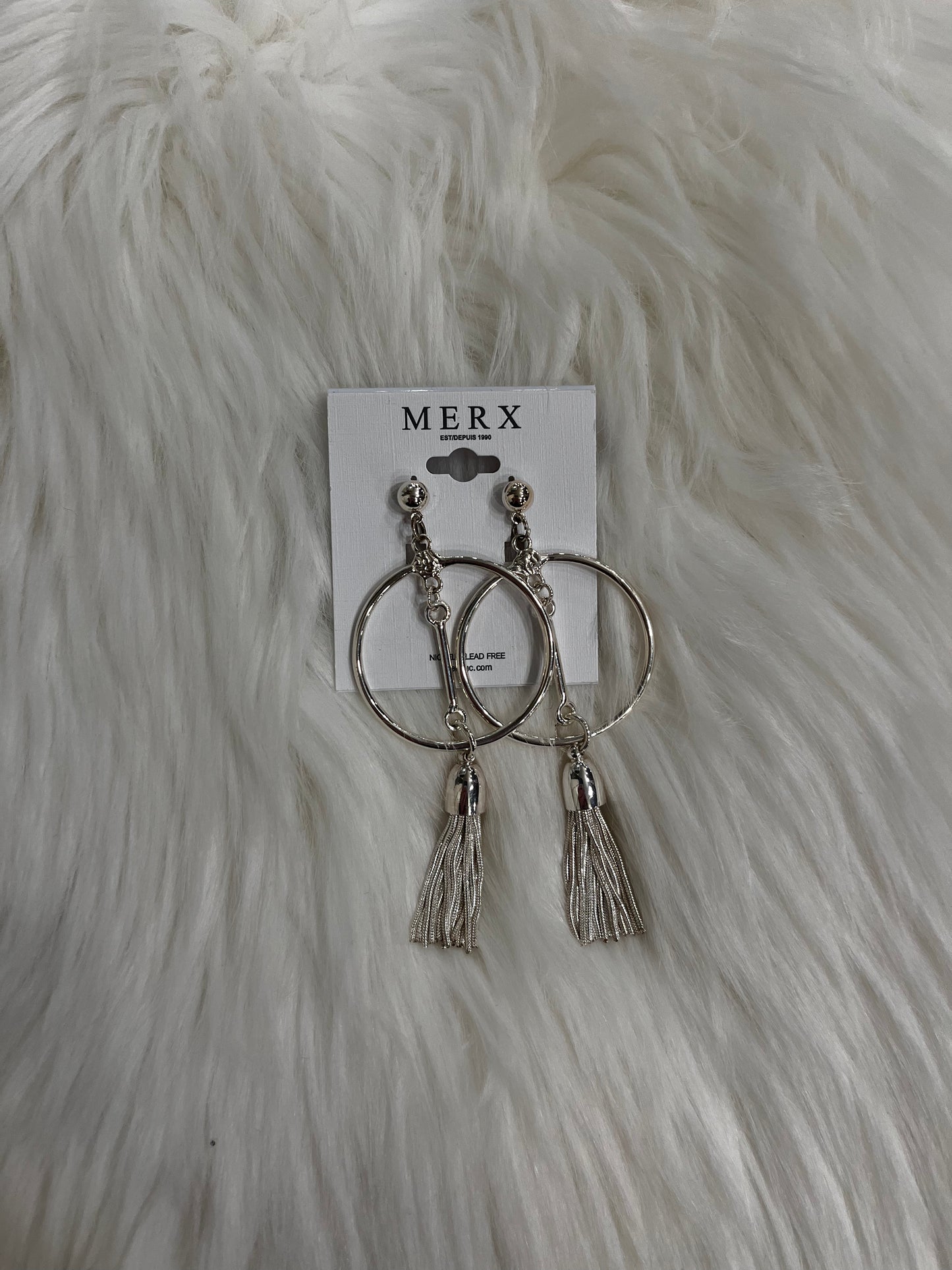 Merx Chain Hoop Earrings