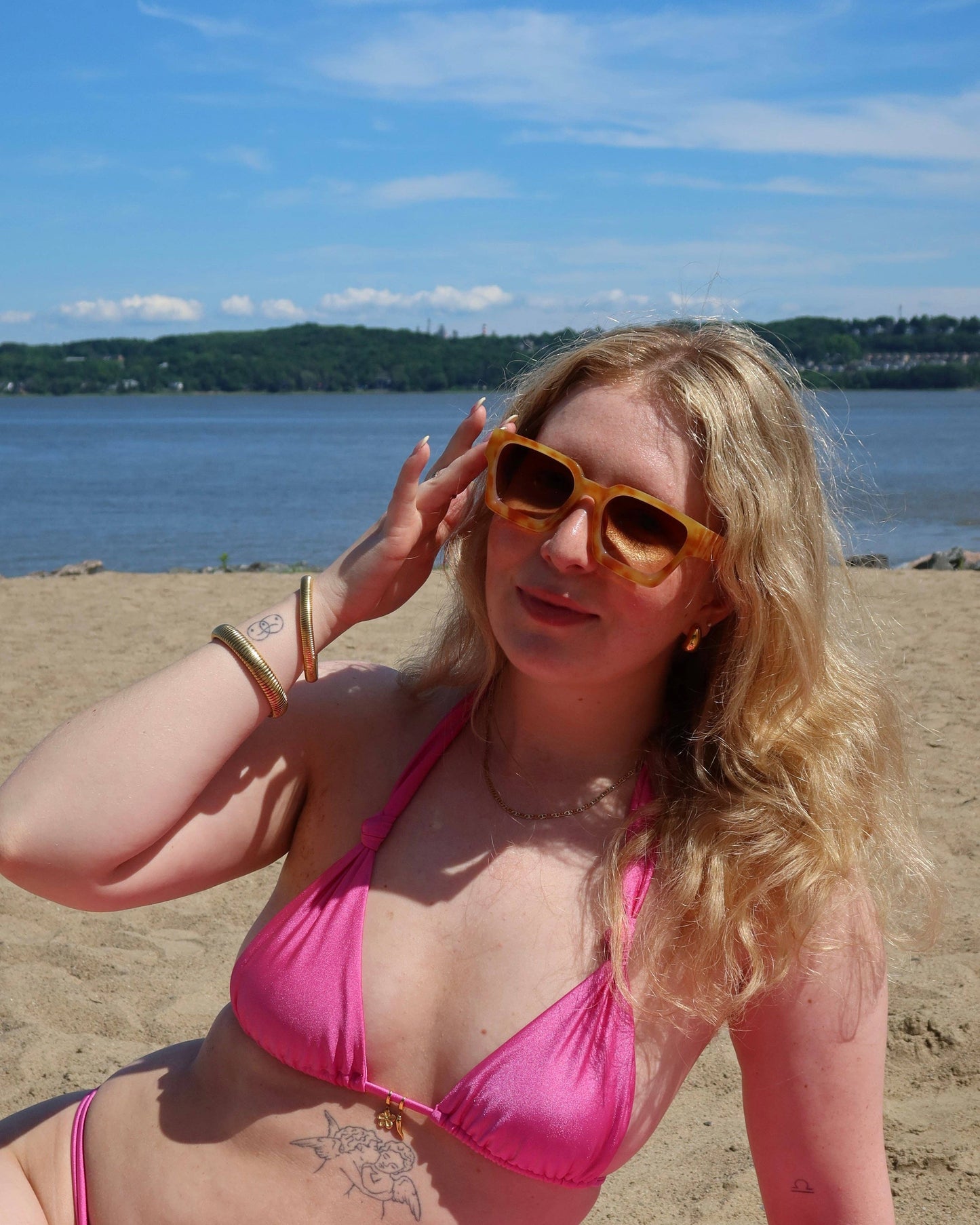 Les Trouvailles De Jen Caramel Sunnies