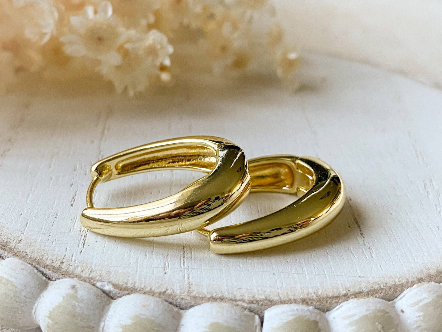 Agaveh Girl Nola Hoop Earrings