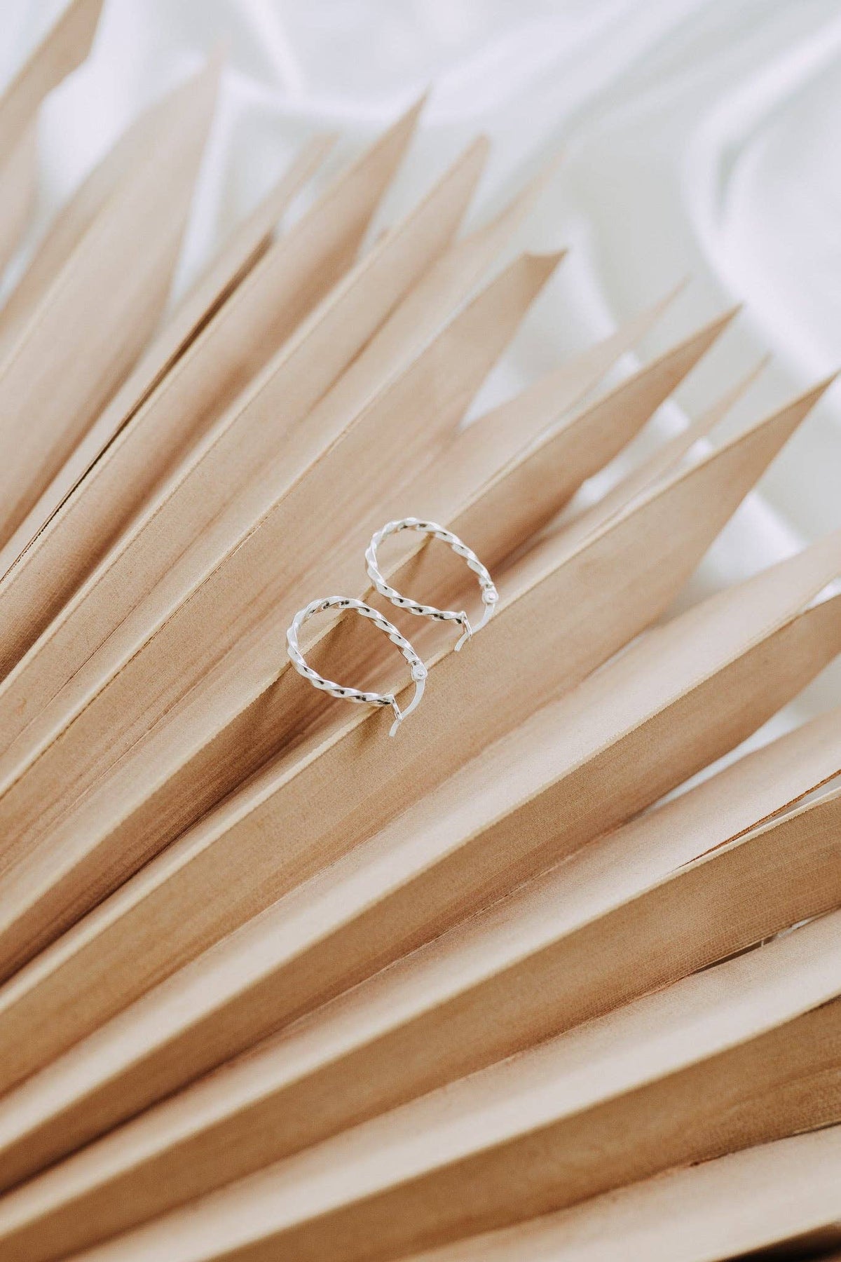 Sydney Rose Wren Hoops Sterling Silver