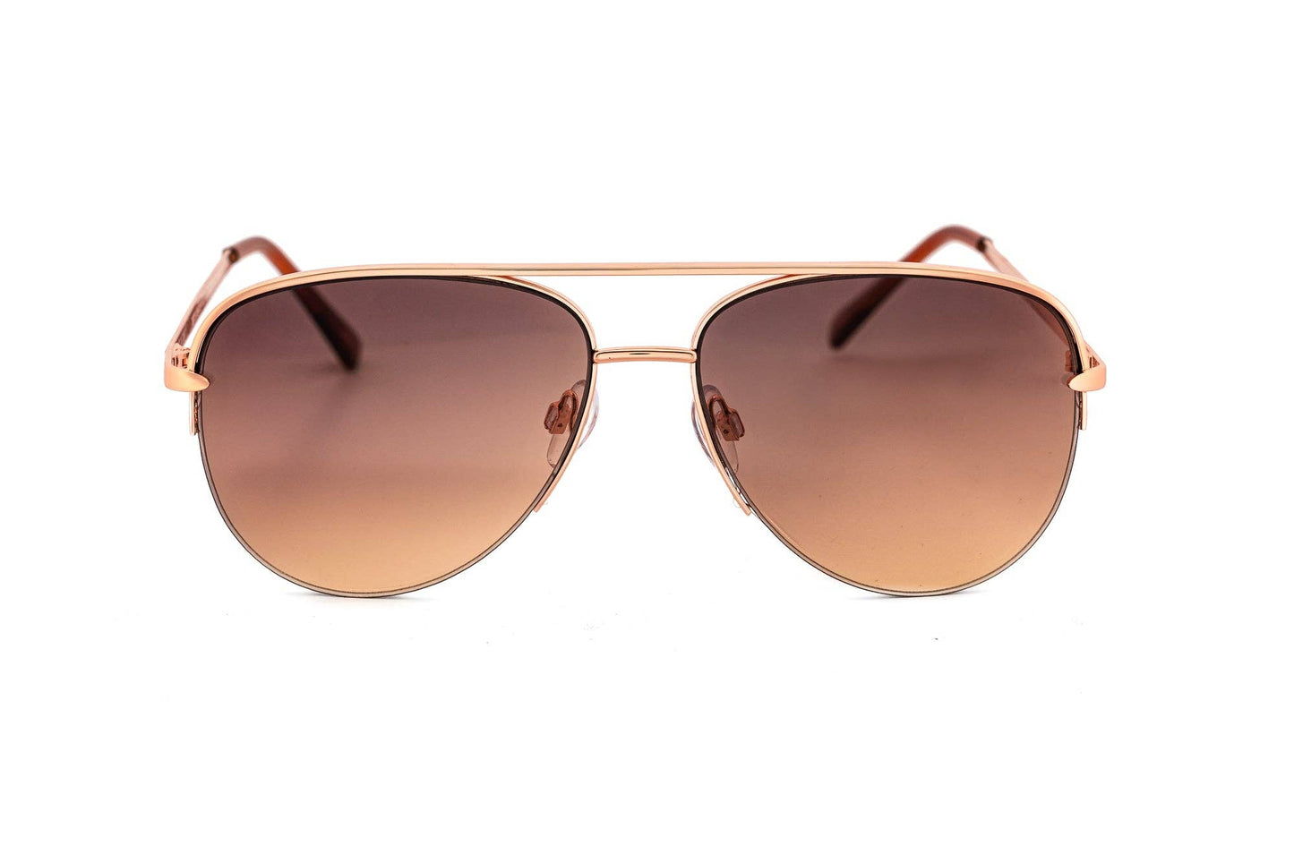 Bolero Isla Aviator Sunglasses Rose / Brown